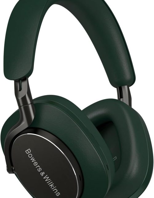 Bowers & Wilkins Limited Edition Px8 Over-Ear Wireless Headphones, Advanced Active Noise Cancellation, Luxurious Materials, 30-Hour Battery Life, 15-Min Quick Charging, Dark Forest